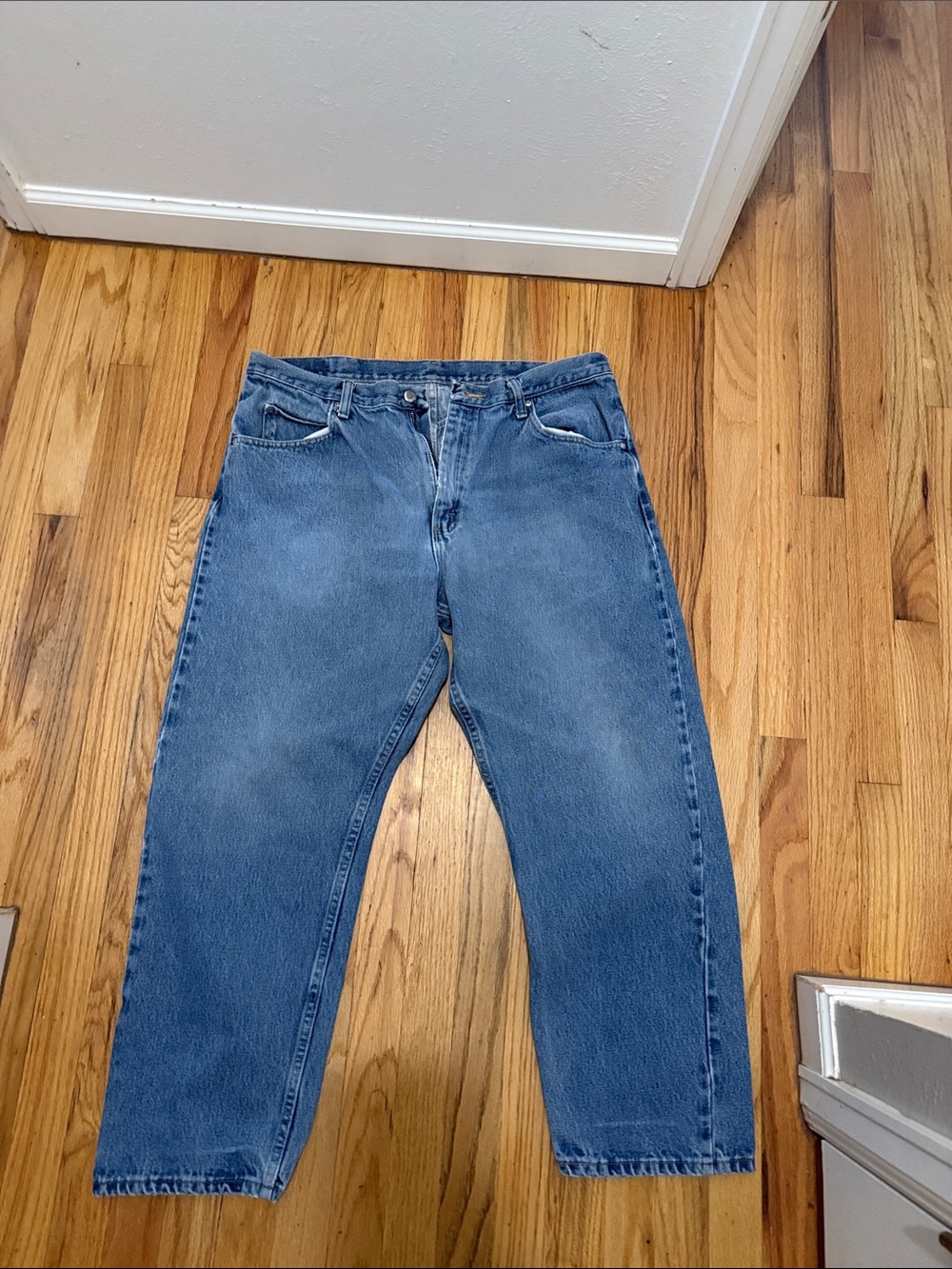 Wrangler Blue Men's Straight Jeans